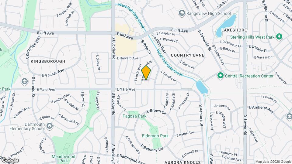 2643 S Richfield St Map and Location Details