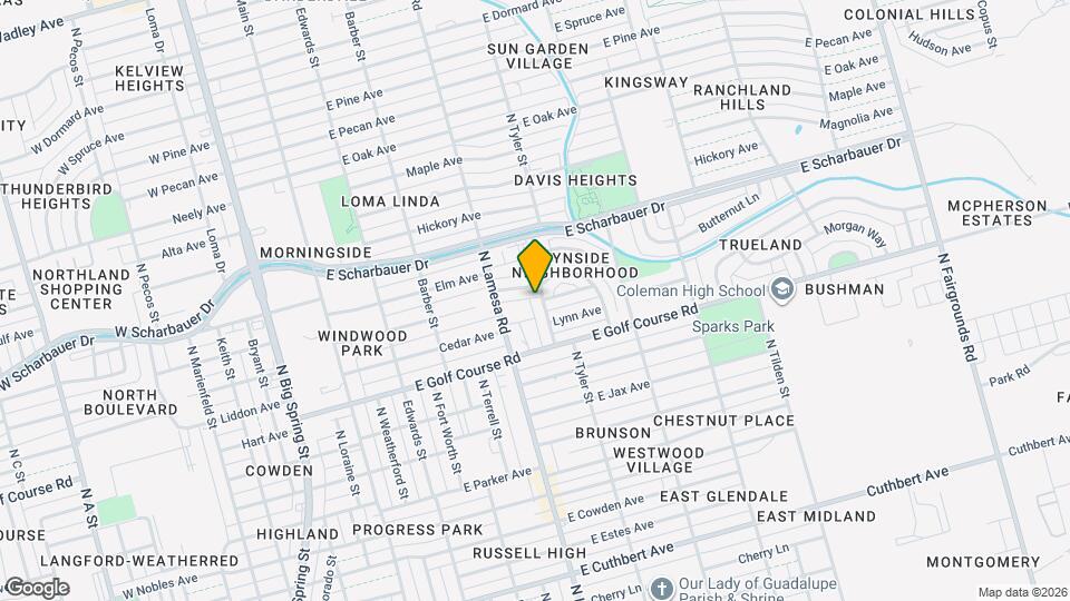 1915 N Tyler St Map and Location Details