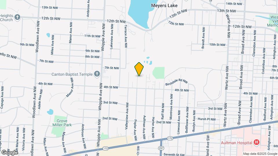 514 Poplar Ave NW Map and Location Details