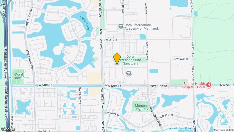 10464 NW 61 Ln. Map and Location Details