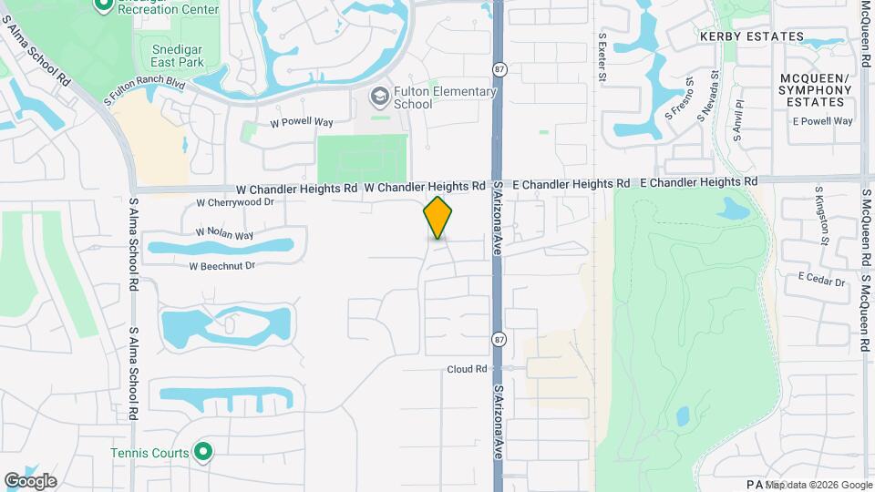 220 W Beechnut Pl Map and Location Details