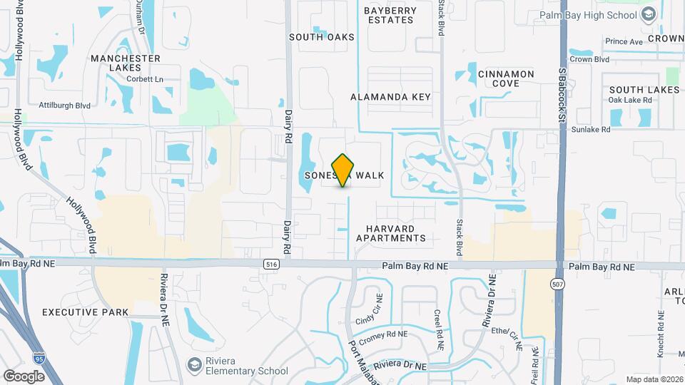 1030 Luminary Cir Map and Location Details