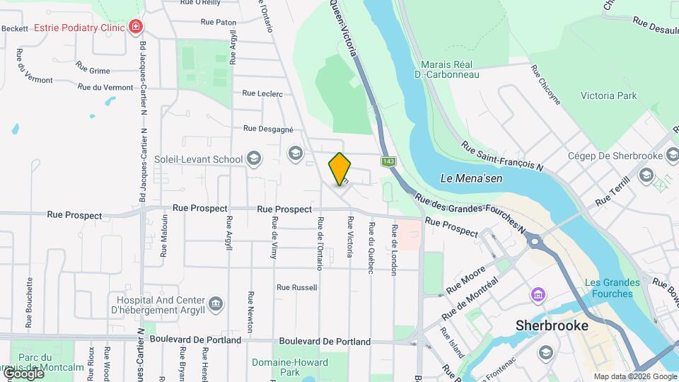 756-764 Victoria Rue Map and Location Details