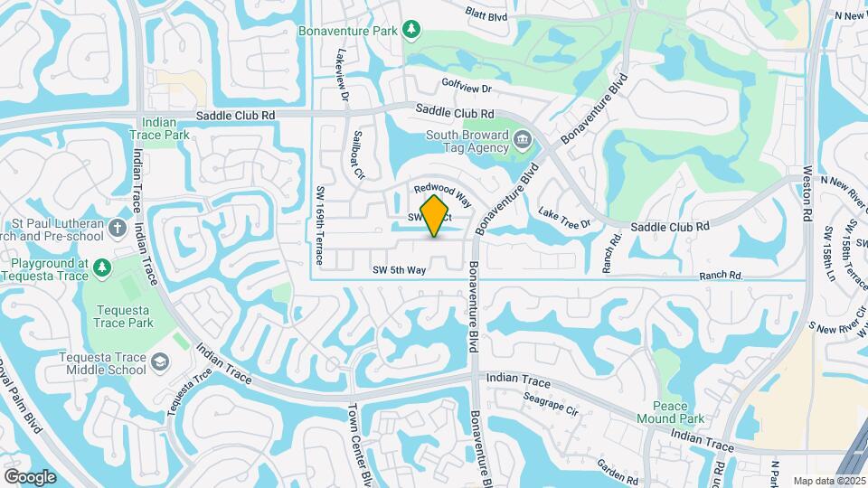 16742 Royal Poinciana Dr Map and Location Details