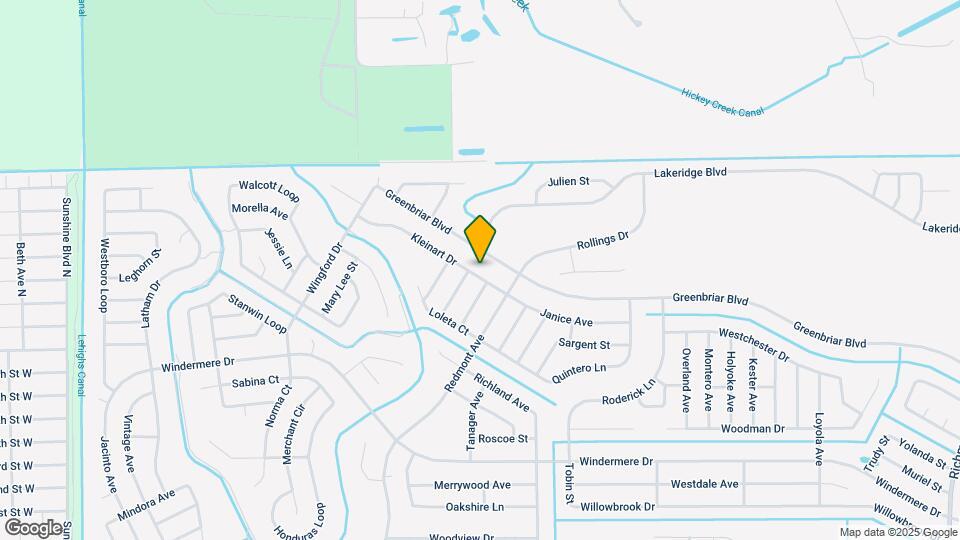 610 Kleinart Dr Map and Location Details