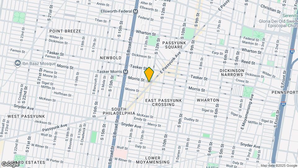 1710 E Passyunk Ave Mapa y Detalles de la Ubicación