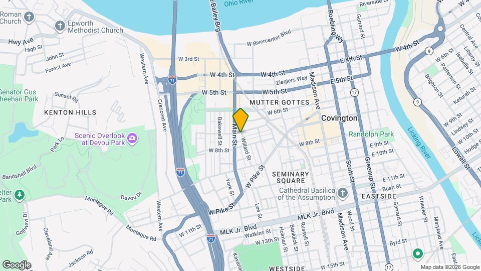 703 Willard St Map and Location Details