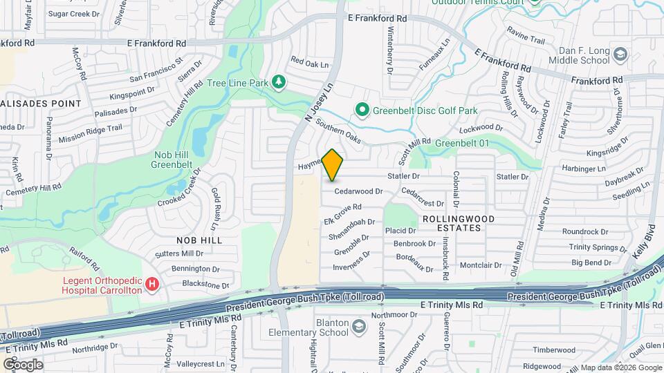 2005 Cedarwood Dr Map and Location Details