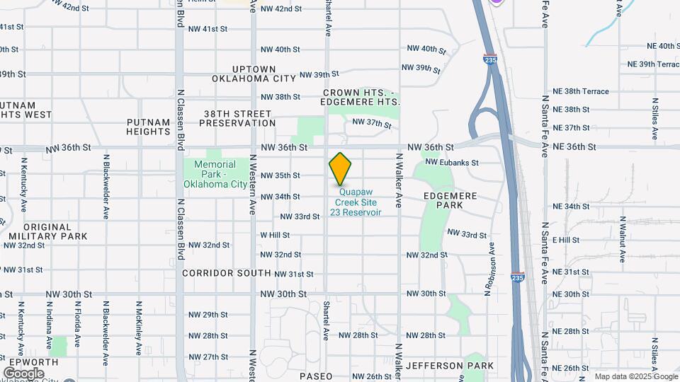 705 NW 34th St Map and Location Details