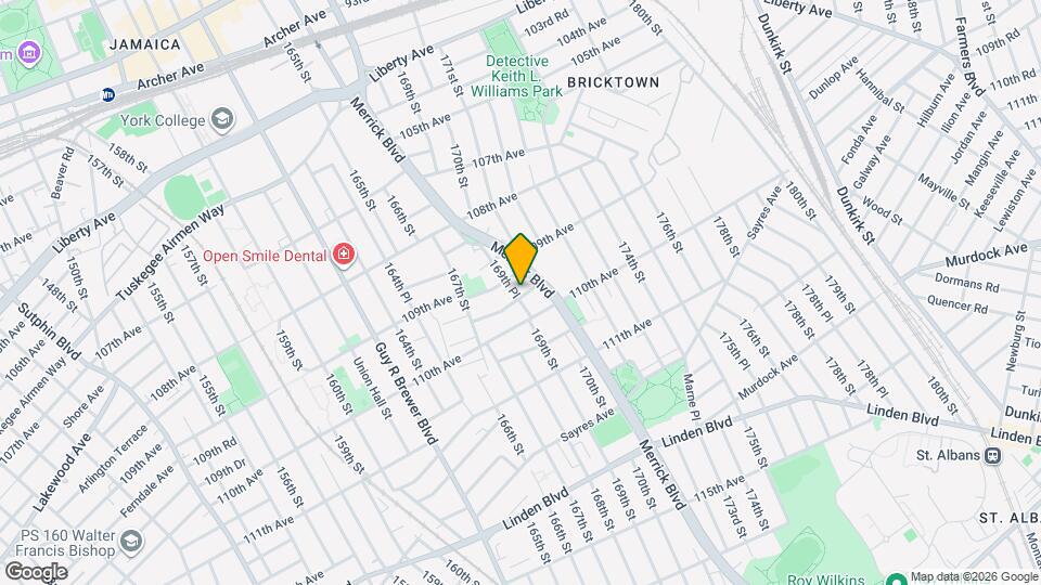 109-17 169th Pl-Unit -2 Map and Location Details