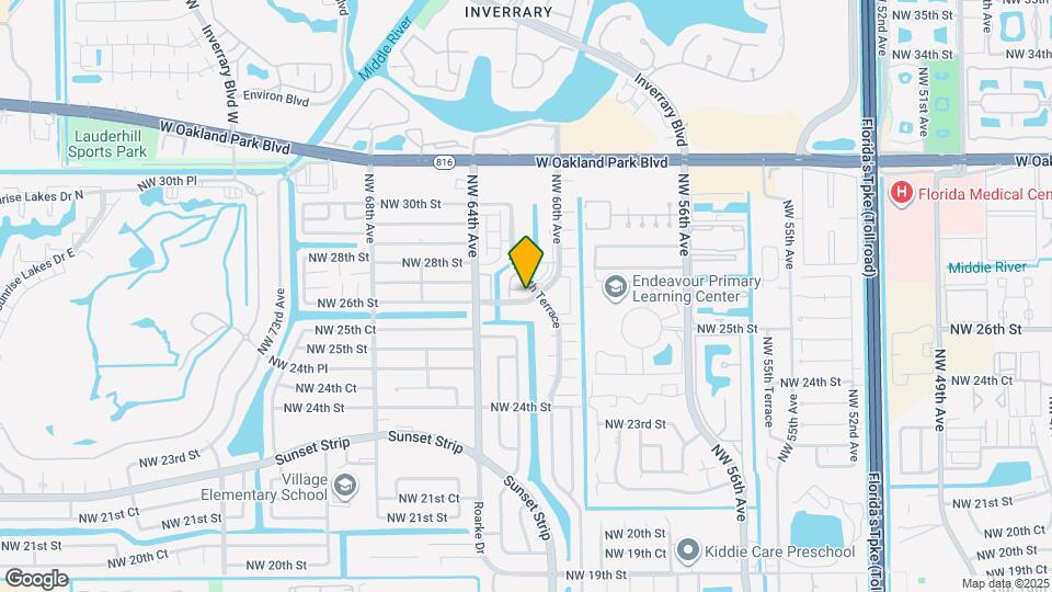 6200 NW 26th Ct Map and Location Details