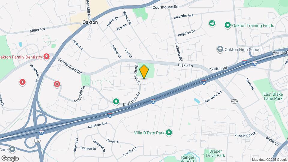 10182 Oakton Terrace Rd Map and Location Details