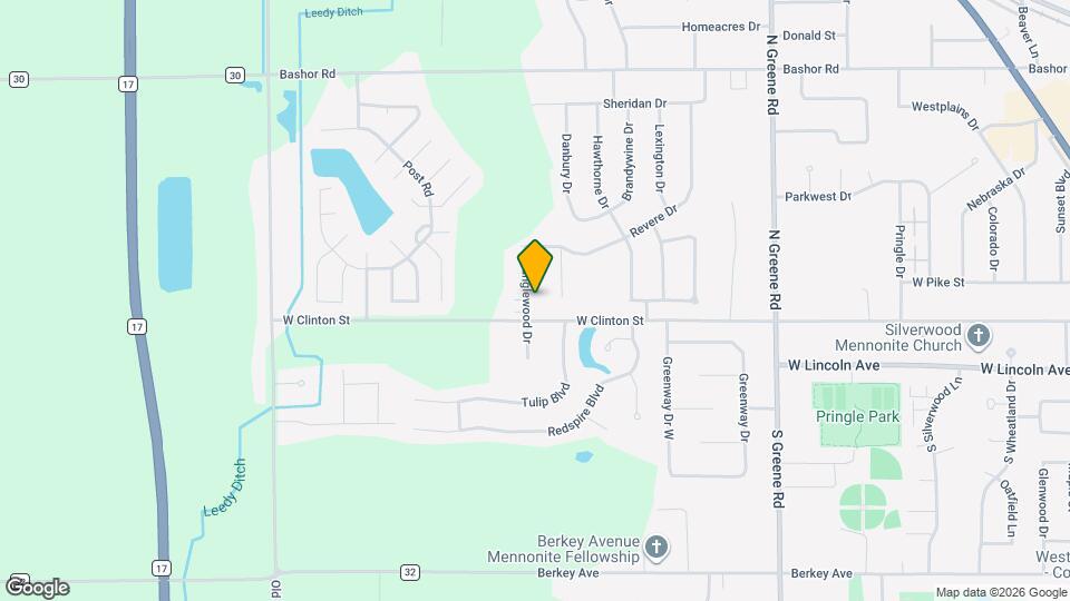 206 Tanglewood Dr Map and Location Details