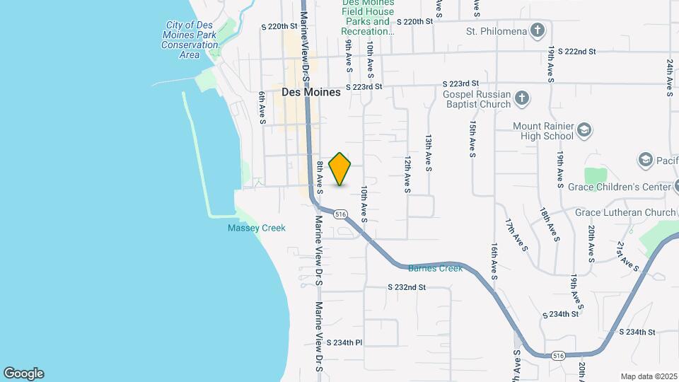 813 S 227th Pl Map and Location Details