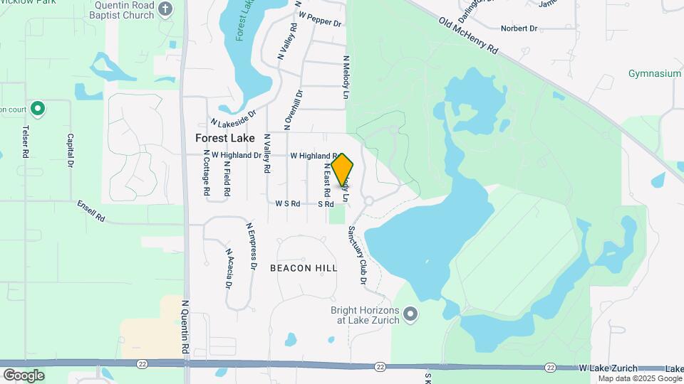 23540 N Melody Ln Map and Location Details