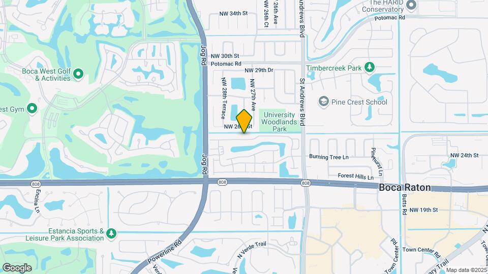 6255 NW 24th St Map and Location Details