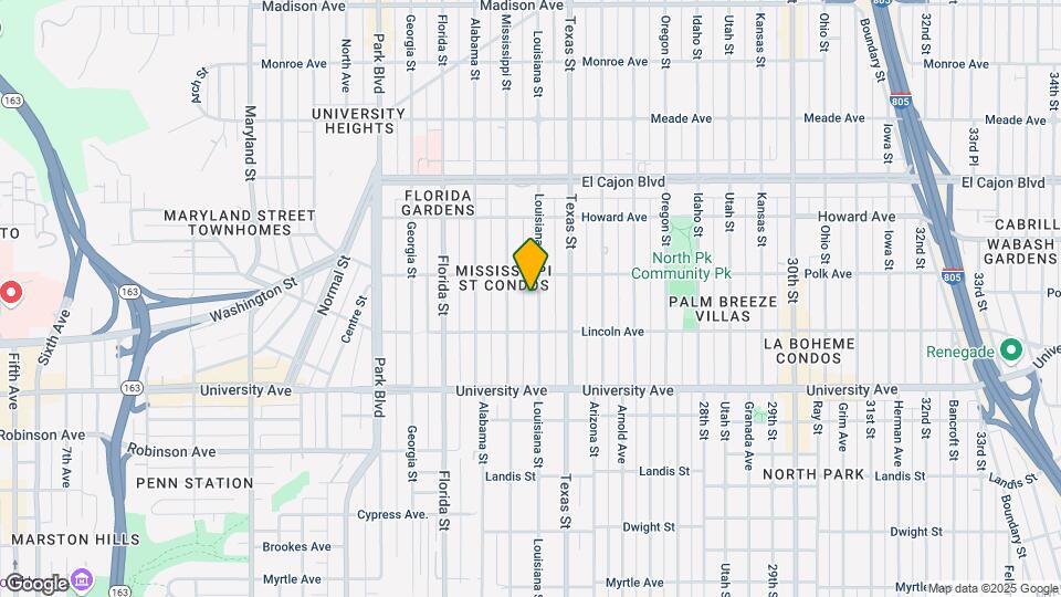 4058-4064 Louisiana St Map and Location Details
