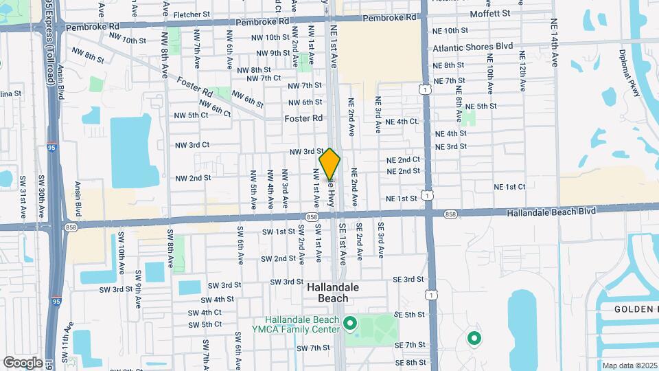 121 N Dixie Hwy Map and Location Details