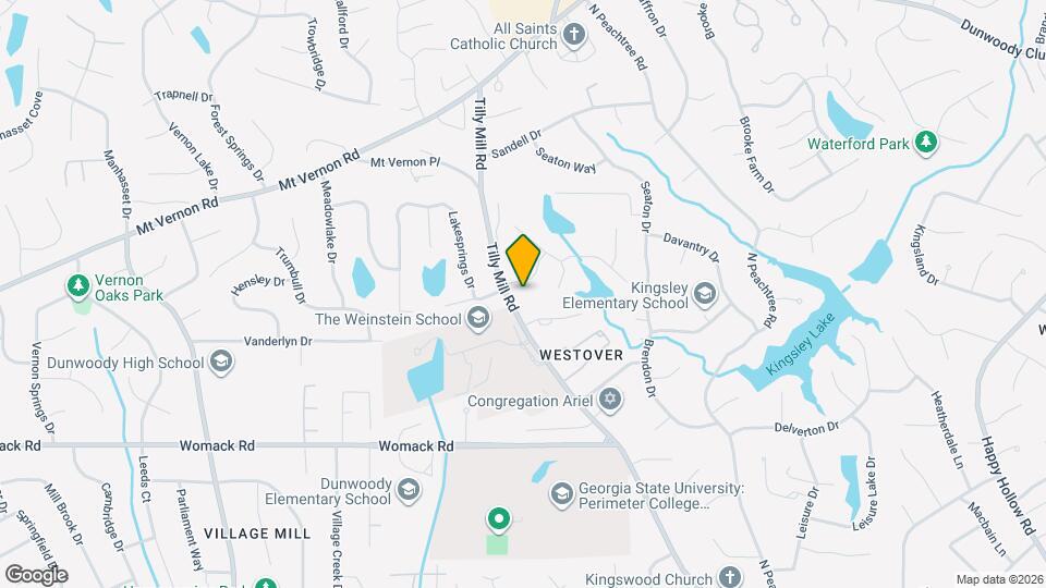 5383 Tilly Mill Rd Map and Location Details