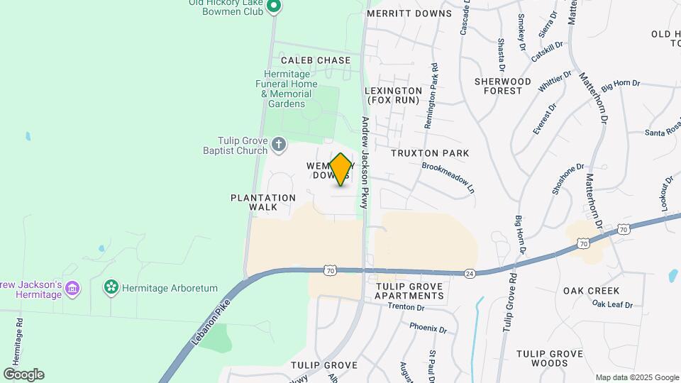 121 General Jackson Ln Map and Location Details