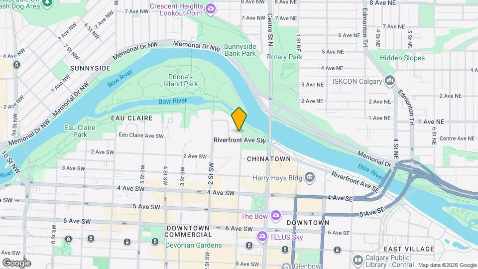 118 Waterfront Crt SW Map and Location Details