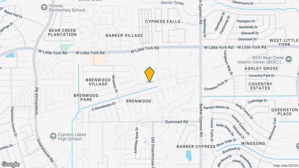 18427 N Wimbledon Dr Map and Location Details