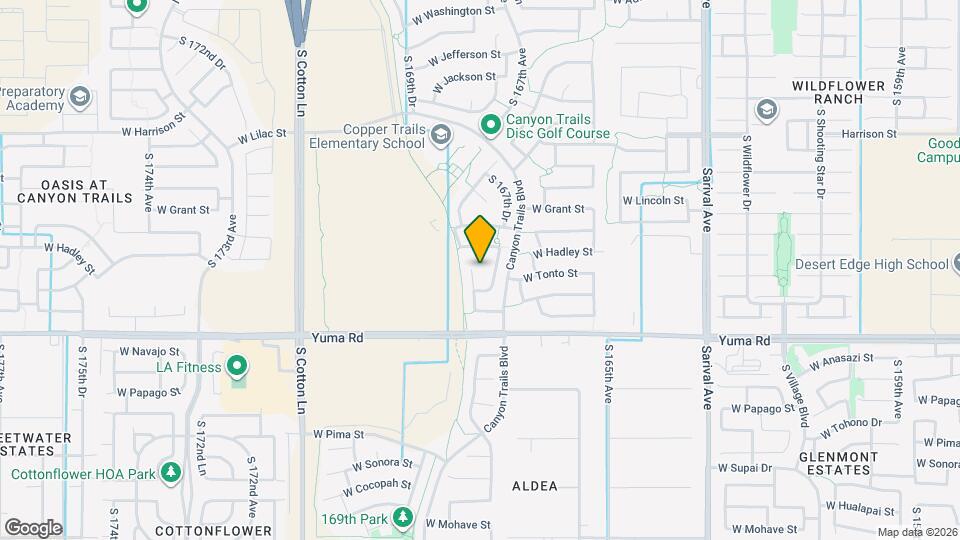 1021 S 167th Ln, Unit ID1385890P Mapa y Detalles de la Ubicación