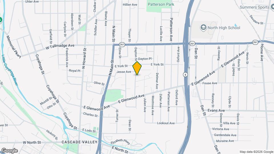 485 Dayton St Map and Location Details