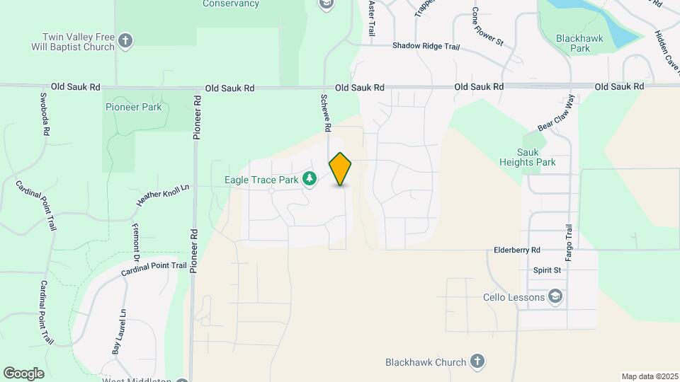 522 N Sugar Maple Ln Map and Location Details