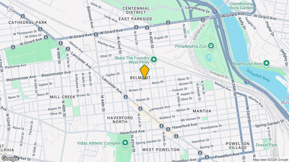 4026 Parrish St Map and Location Details