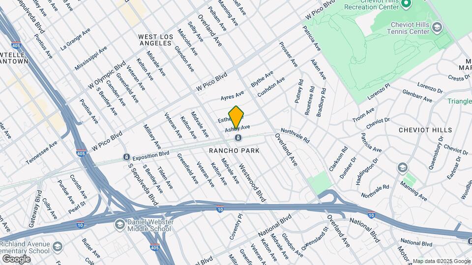 10804 Ashby Ave Map and Location Details