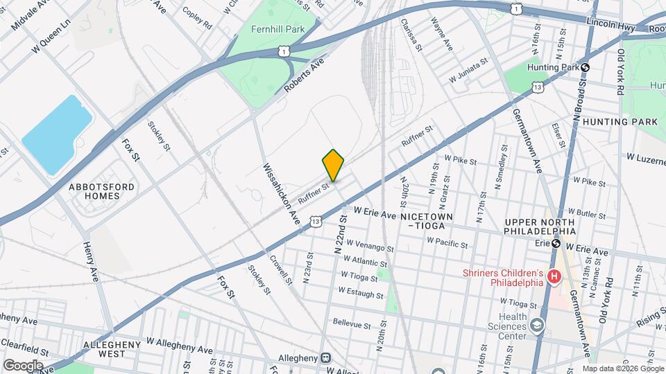 2203 Yelland St Mapa y Detalles de la Ubicación