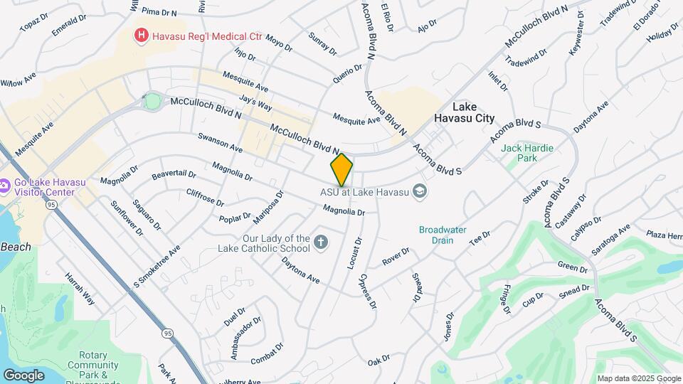 2078 Swanson Ave Mapa y Detalles de la Ubicación
