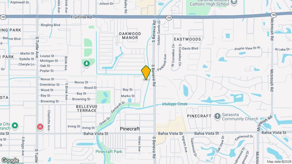731 Locklear Ave Mapa y Detalles de la Ubicación