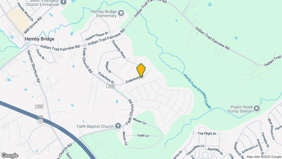 4000 Enderbury Dr Map and Location Details