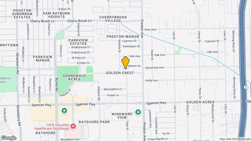 2611 Primrose Dr Map and Location Details