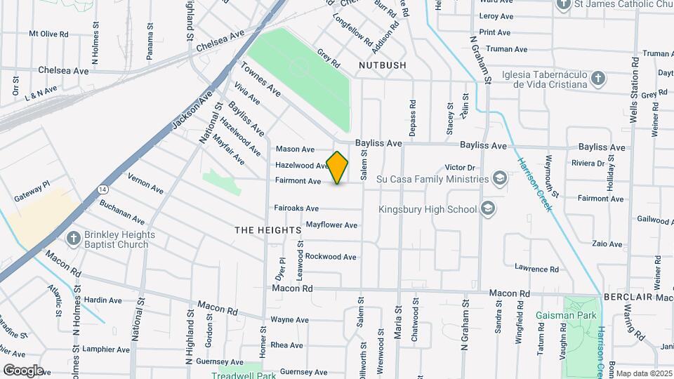 3755 Fairmont Ave Map and Location Details