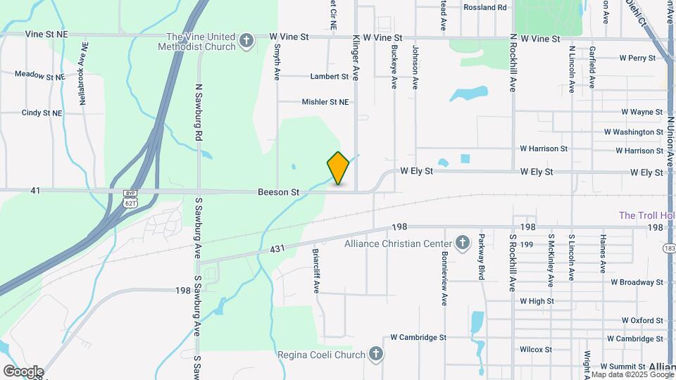 1355 Beeson St NE Map and Location Details