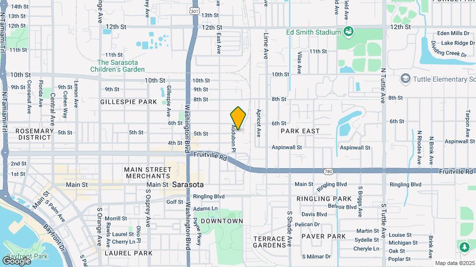El Patio Apartments Sarasota Map and Location Details