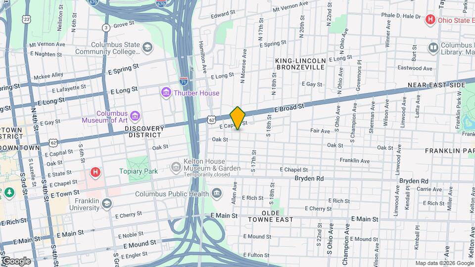 47-49 S Monroe Ave Map and Location Details