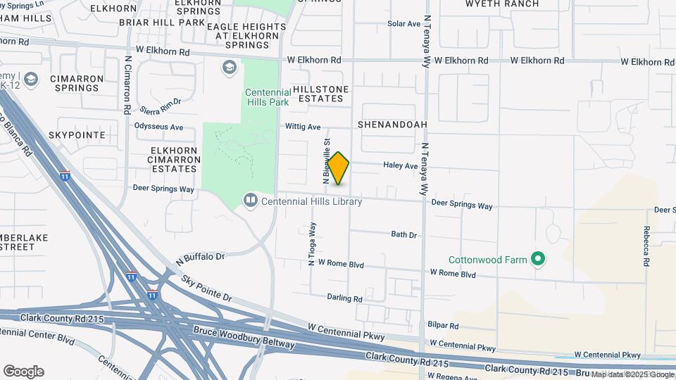 7410 Deer Springs Way Map and Location Details