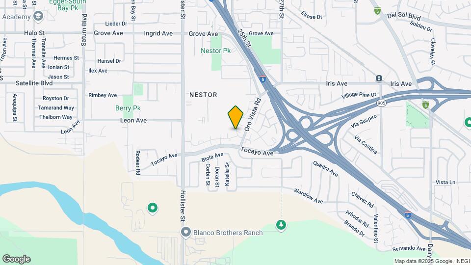 1680 Oro Vista Rd Map and Location Details