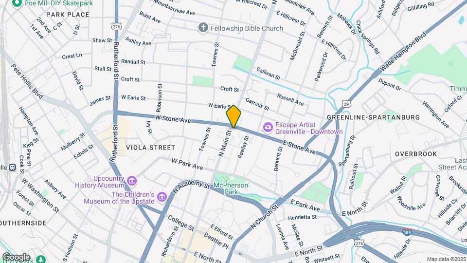 Main & Stone Mapa y Detalles de la Ubicación