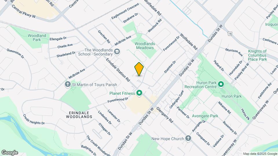 1055 Forestwood Dr Map and Location Details