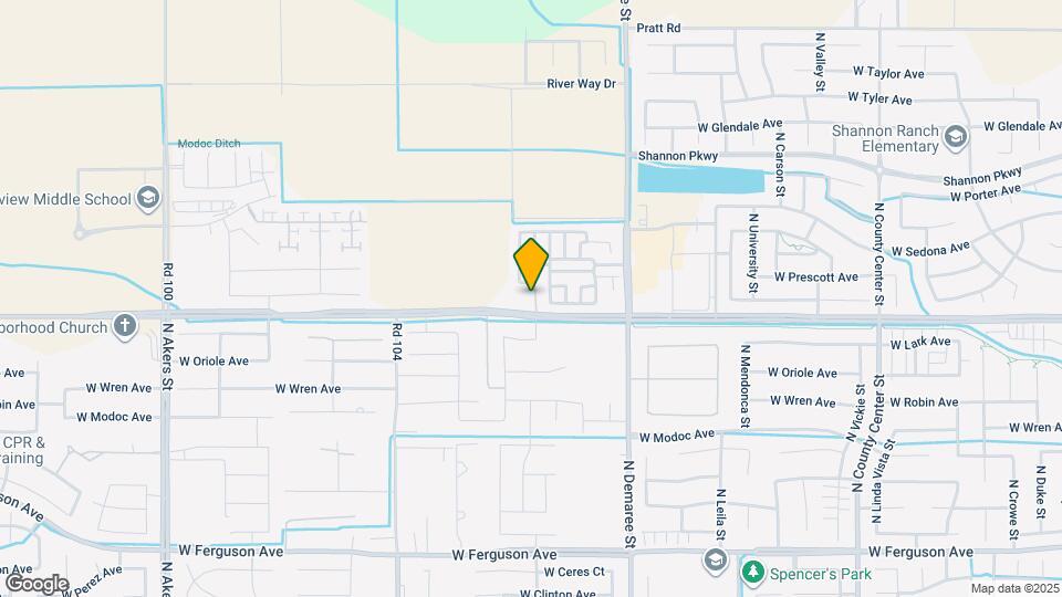 3033 N Kayenta St Map and Location Details