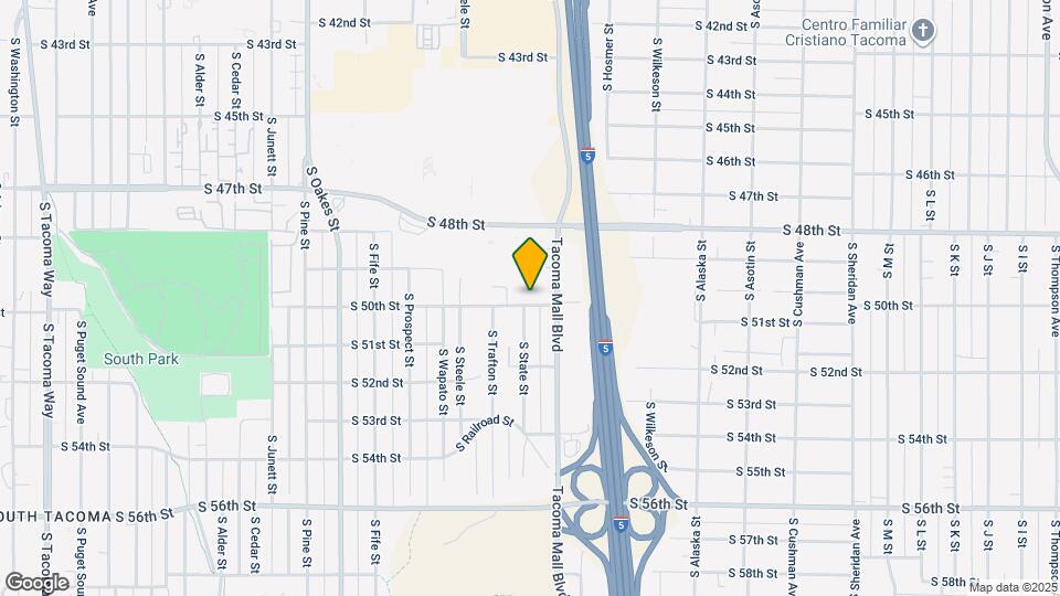 2121 S 50th St Map and Location Details