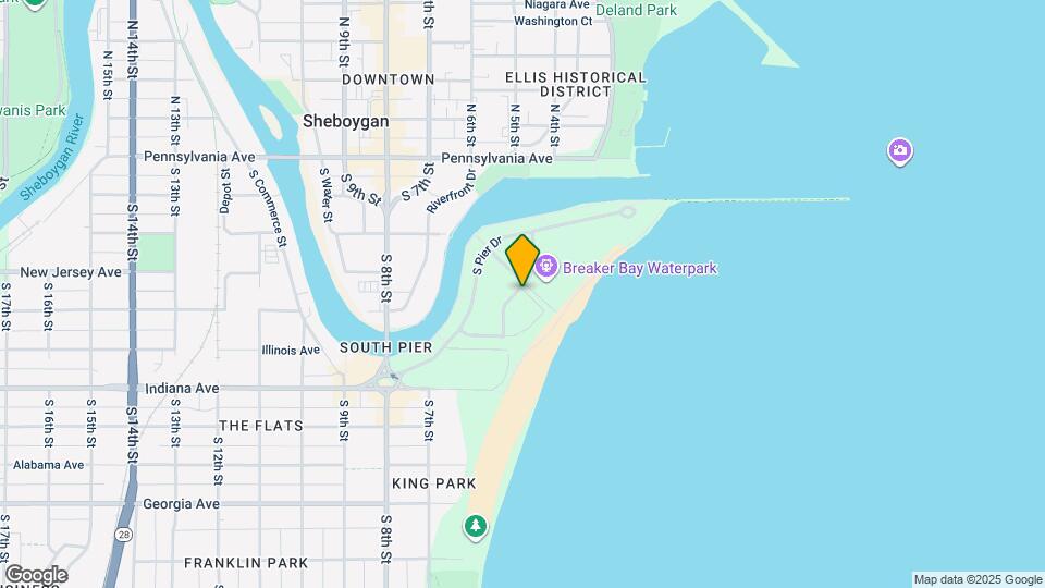 435 Beachfront Dr, Unit 435 Map and Location Details