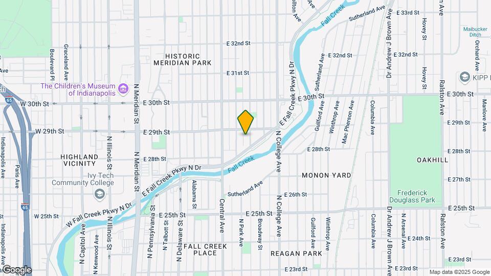 2826 N Park Ave Map and Location Details