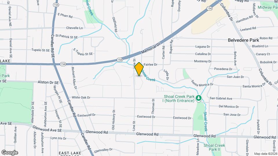 1609 Line Cir, Unit 1609 Line Cir #2 Map and Location Details