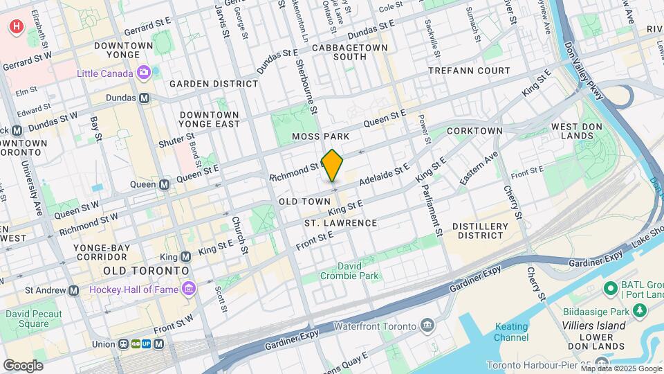 330 Adelaide St E Map and Location Details